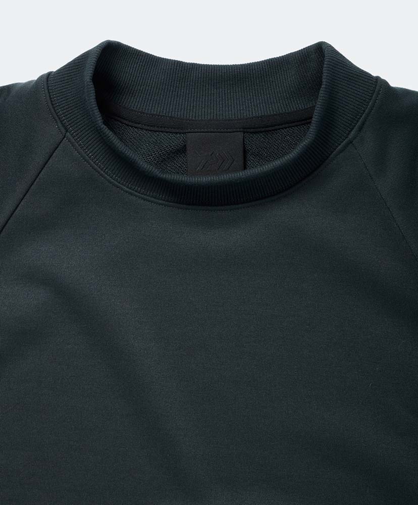 W's Tech Sweat Mock Neck Ink Black/インクブラック F(WOMEN)
