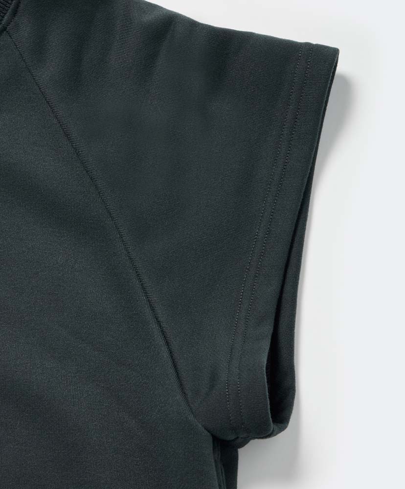 W's Tech Sweat Mock Neck Ink Black/インクブラック F(WOMEN)