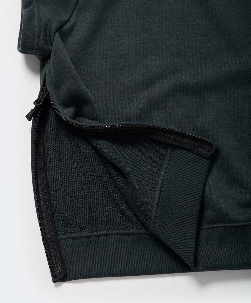 W's Tech Sweat Mock Neck Ink Black/インクブラック F(WOMEN)