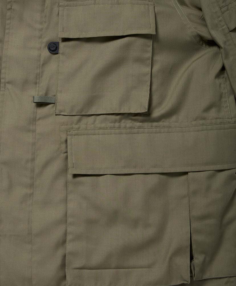 Tech Multi Fishing Pocket Mil BDU Shirt L/S Sage Gray/セージグレー L(MEN)