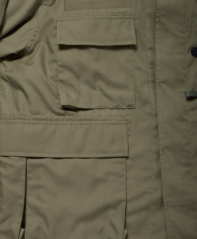 Tech Multi Fishing Pocket Mil BDU Shirt L/S Sage Gray/セージグレー L(MEN)