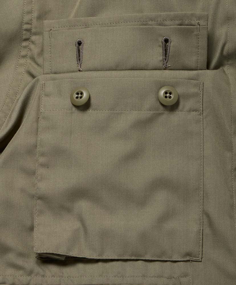 Tech Multi Fishing Pocket Mil BDU Shirt L/S Sage Gray/セージグレー L(MEN)