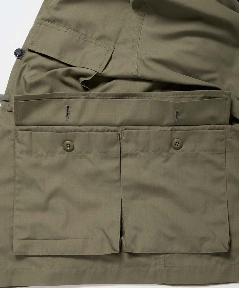 Tech Multi Fishing Pocket Mil BDU Shirt L/S Sage Gray/セージグレー L(MEN)