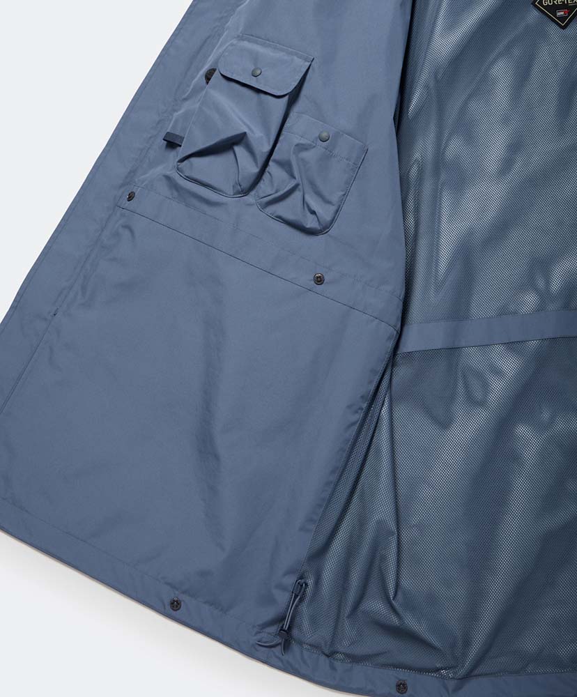 GORE-TEX Tech 2Way Cadet Parka Smoke Blue/スモークブルー L(MEN)