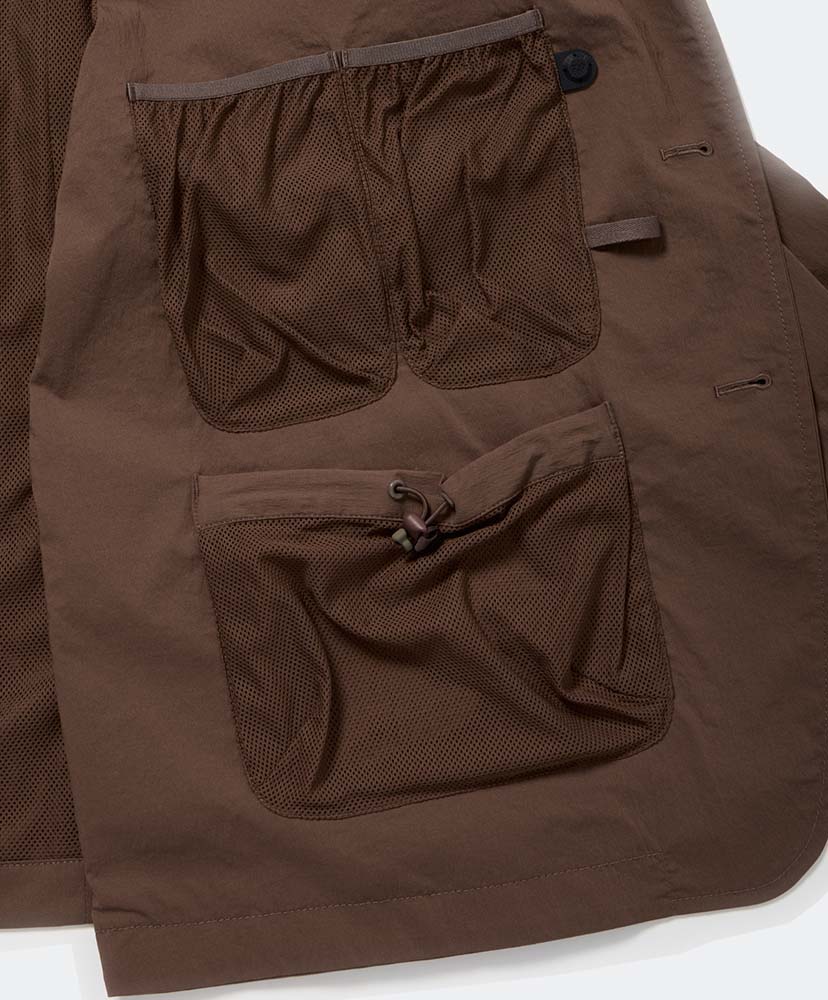 W's Tech Loose 2B Jacket Brown Gray/ブラウングレー F(WOMEN)