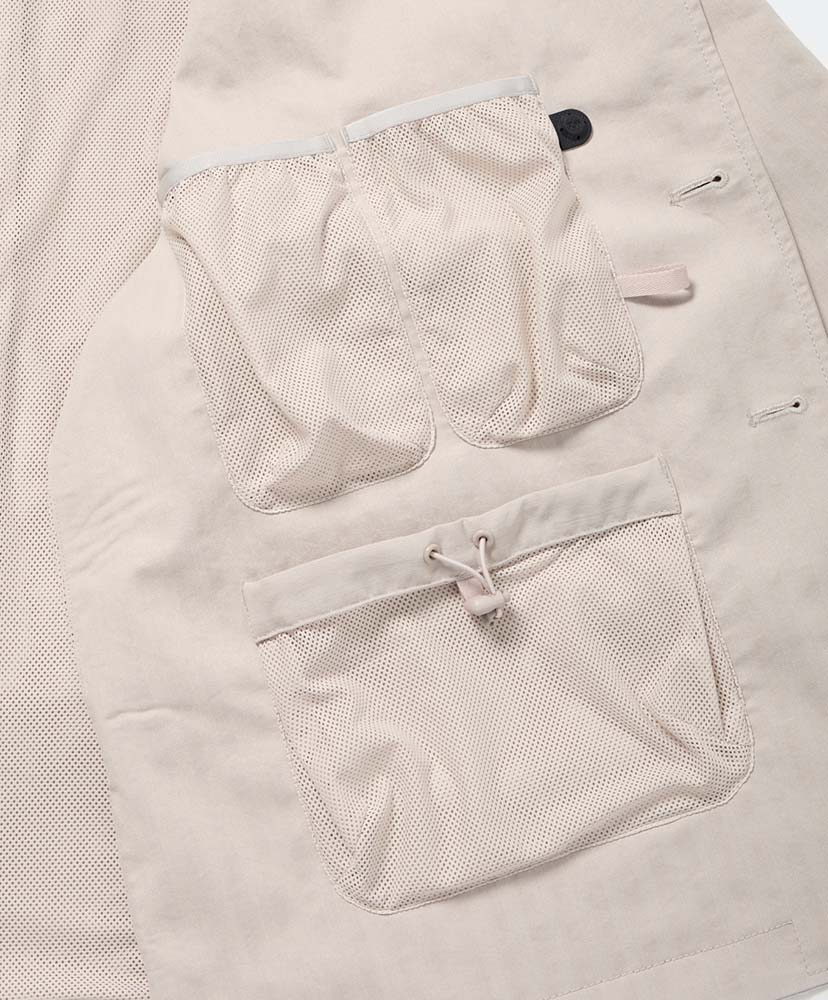 Tech Loose 2B Jacket Herringbone Ecru/エクリュ L(MEN)