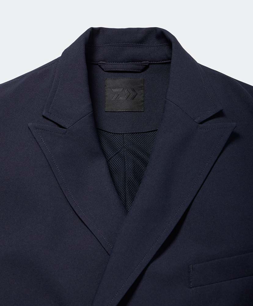 Tech Double-Breasted Jacket Navy/ネイビー L(MEN)