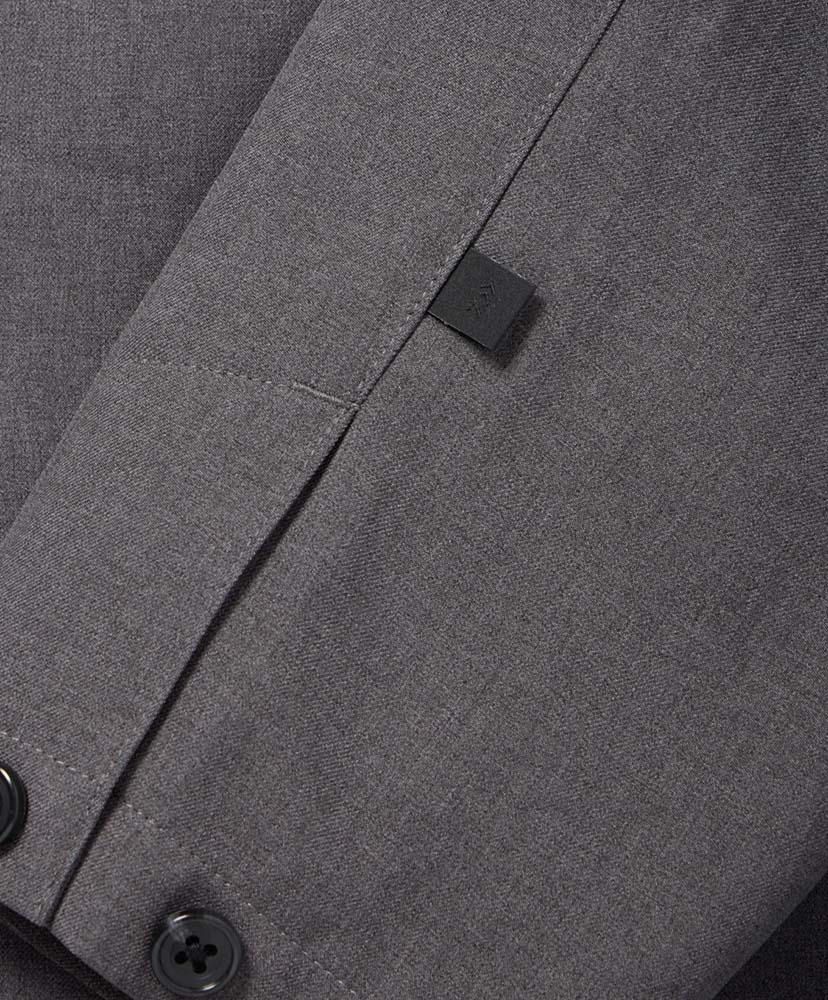 W's Tech Double-Breasted Jacket Charcoal/チャコール F(WOMEN)