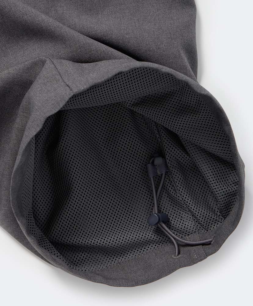 Tech Wide Easy 2P Trousers Charcoal/チャコール L(MEN)