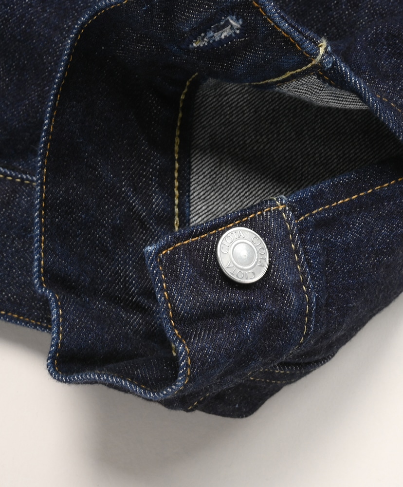 Double Pocket Denim Jacket Dark Navy (One Wash)/ダークネイビー ワンウォッシュ 42(MEN)
