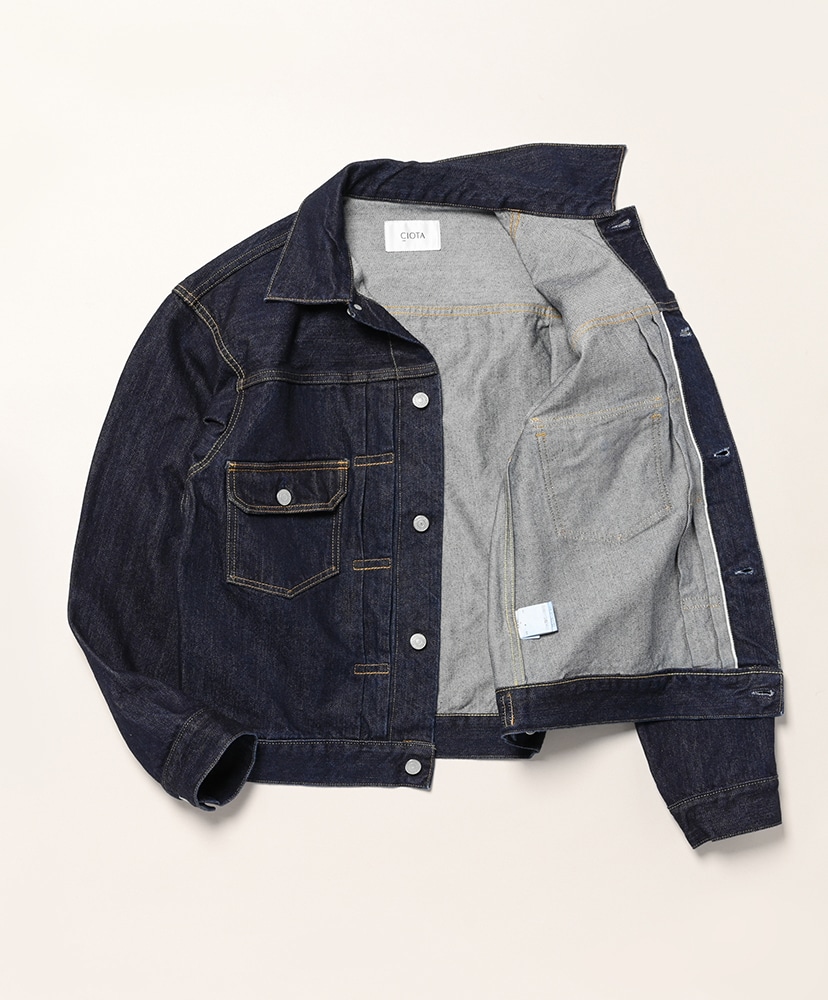 Double Pocket Denim Jacket Dark Navy (One Wash)/ダークネイビー ワンウォッシュ 42(MEN)