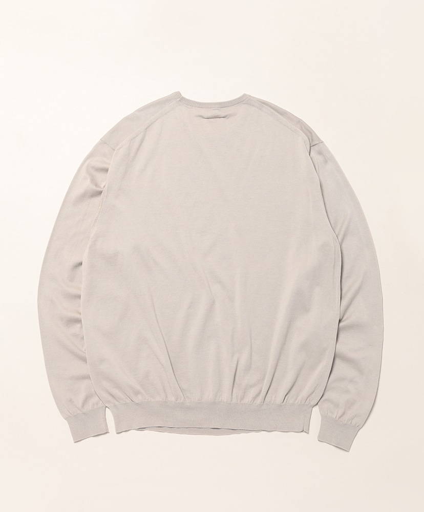 Crew Neck Long Sleeve Knit T L Gray/ライトグレー 4(MEN)