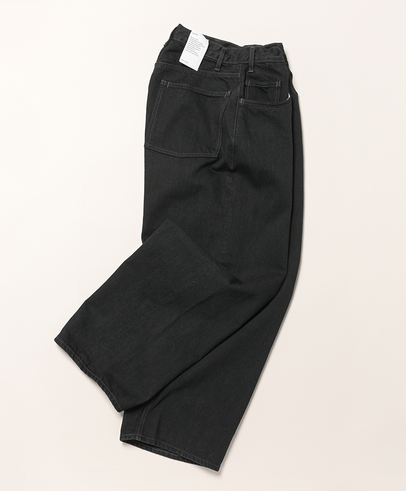 Wide Baggy 5 Pocket Pants Black(One Wash)/ブラックワンウォッシュ 30(MEN)