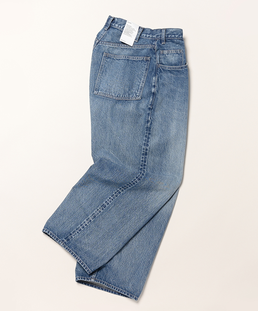 Wide Baggy 5 Pocket Pants Medium Blue/ミディアムブルー 30(MEN)