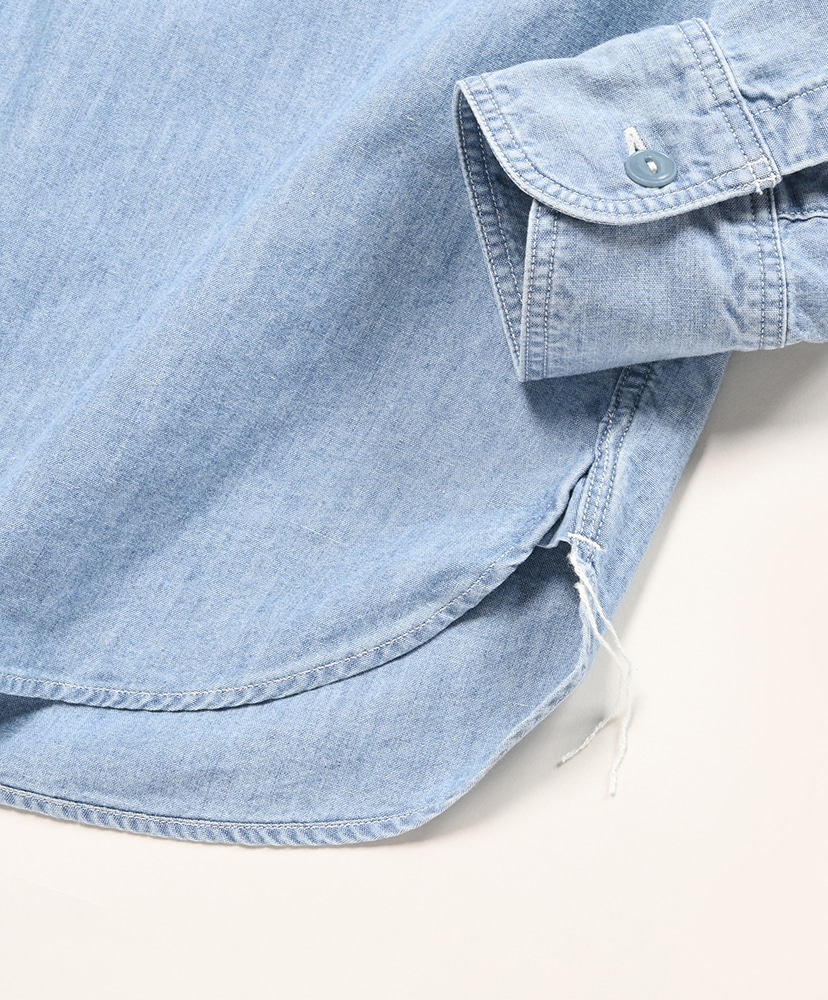 USN Chambray Shirt Light Blue/ライトブルー 4(MEN)