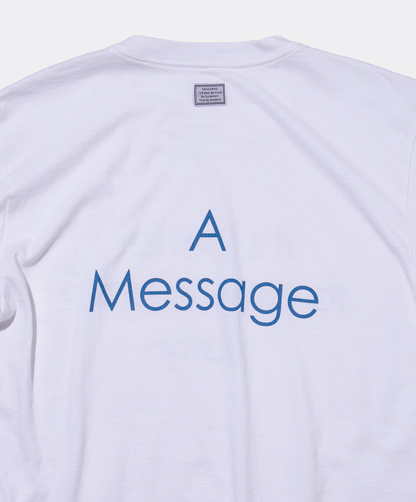 A MESSAGE - BATH White/ホワイト L(MEN)