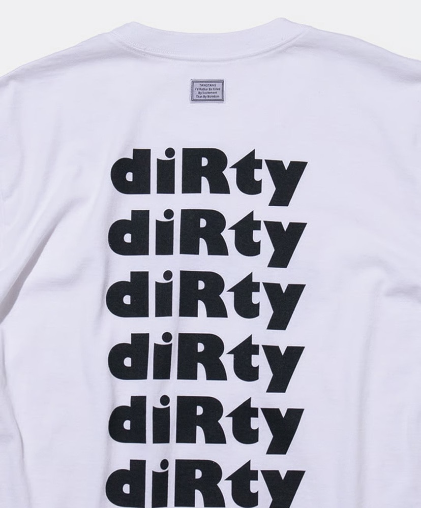 AIN'T - DIRTY White/ホワイト L(MEN)