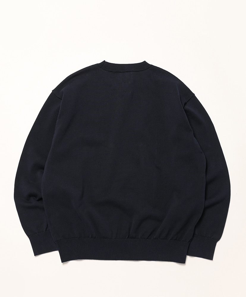 Rigid Sea Island Cotton Knit P/O Navy/ネイビー 2(MEN)