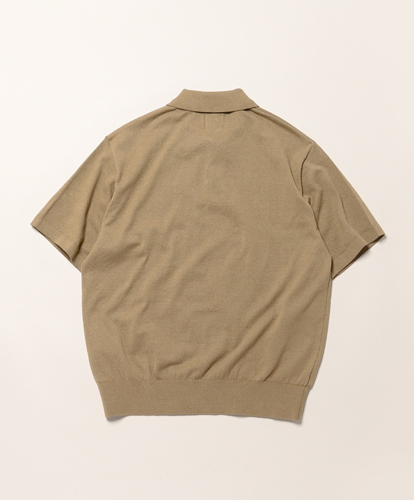 Light Wave Cotton Knit P/L L.Brown/ライトブラウン 1