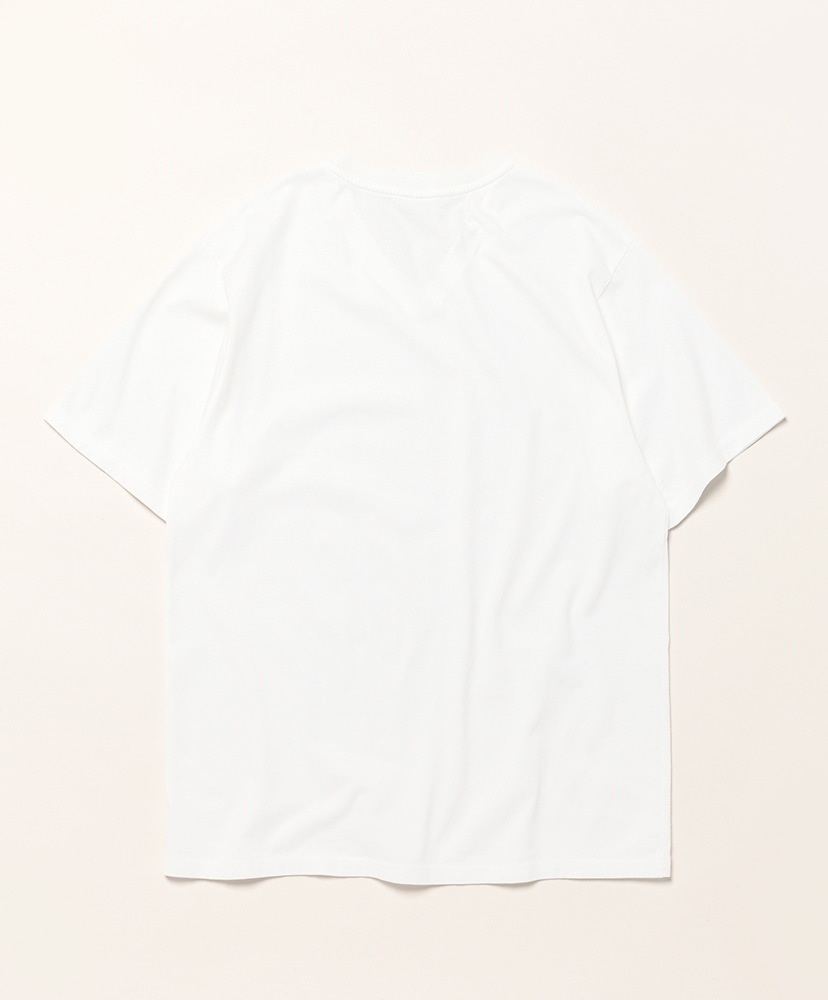 Garment Dyed Solid T-Shirts (Short Sleeve Vneck) White/ホワイト 2