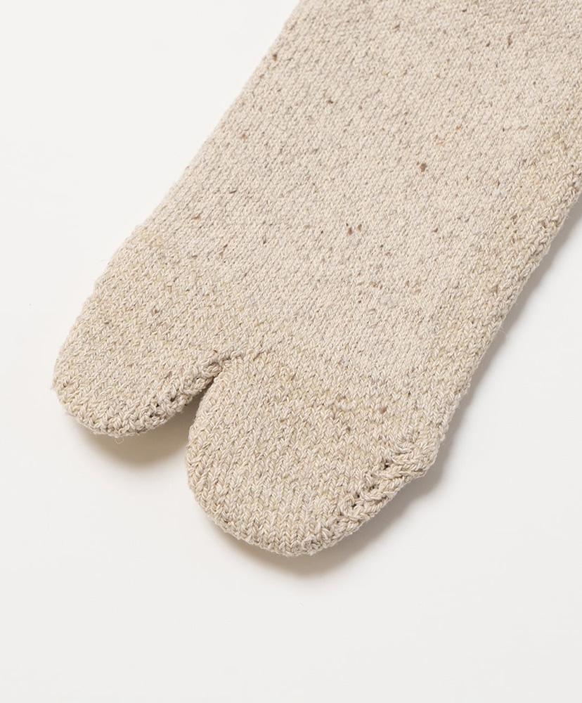 Cotton Silk Socks Beige/ベージュ 23cm-27cm