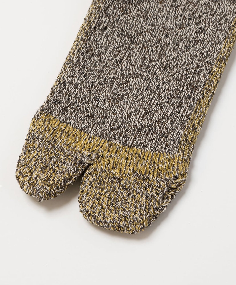 Cotton Silk Socks Yellow/イエロー 23cm-27cm