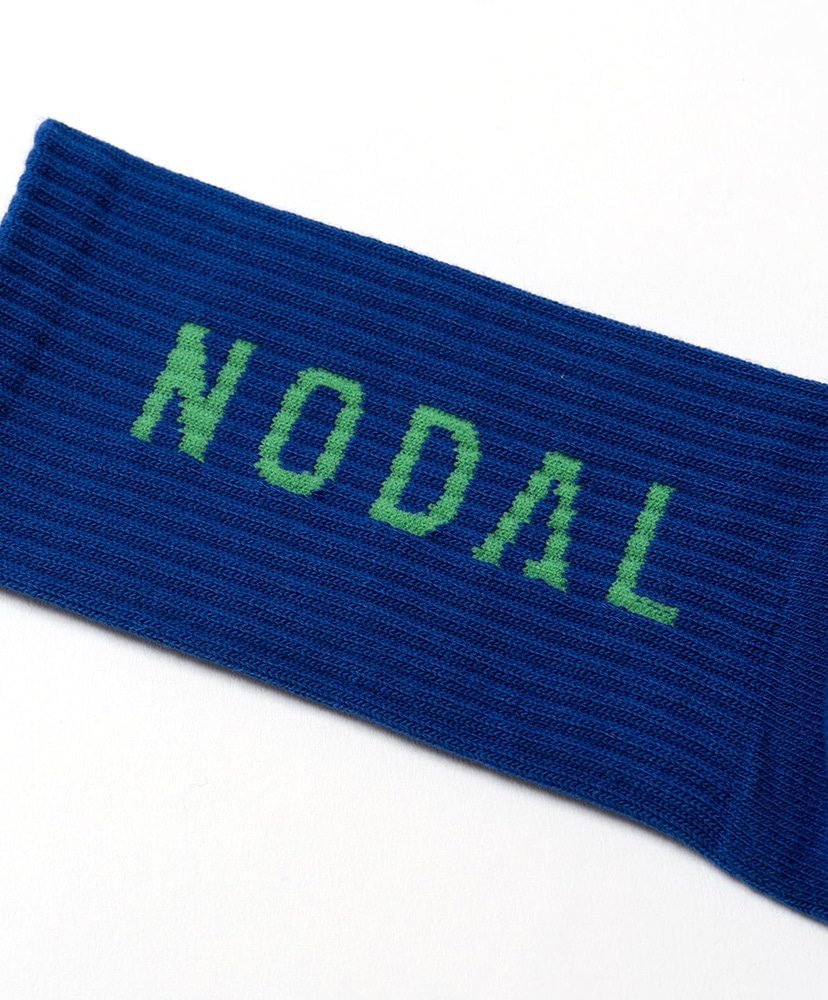 NODAL Logo Socks Royal Blue×Green/ロイヤルブルー×グリーン 23cm-27cm