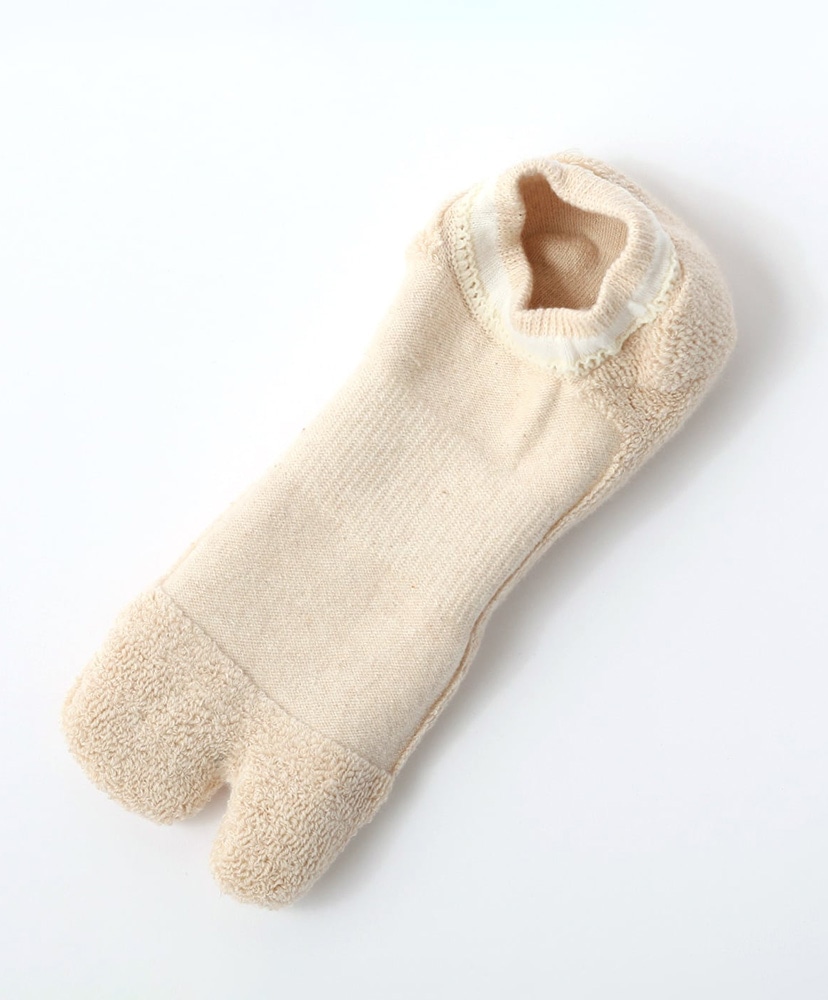 Organic Cotton 3pack Ankle Socks 生成り×Brown×Green/キナリ×ブラウン×グリーン 23cm-27cm