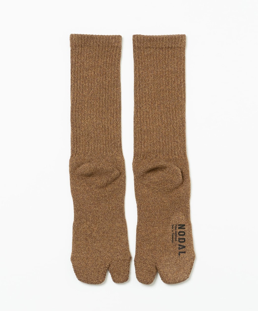 Twisted Heather Socks Brown×ブラウン 23cm-27cm