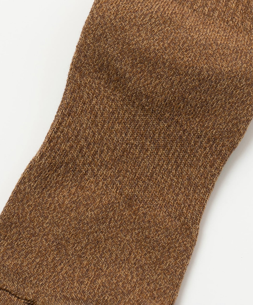 Twisted Heather Socks Brown×ブラウン 23cm-27cm