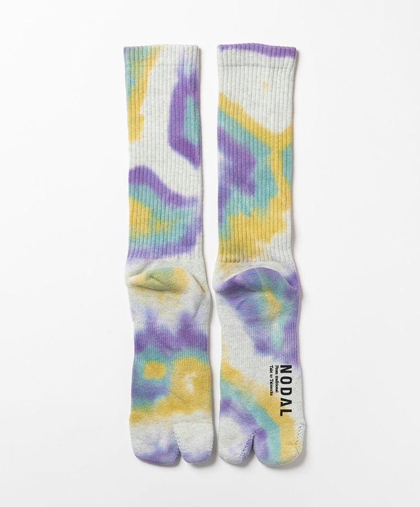 Tie Dye Long Socks Purple/パープル 23cm-27cm