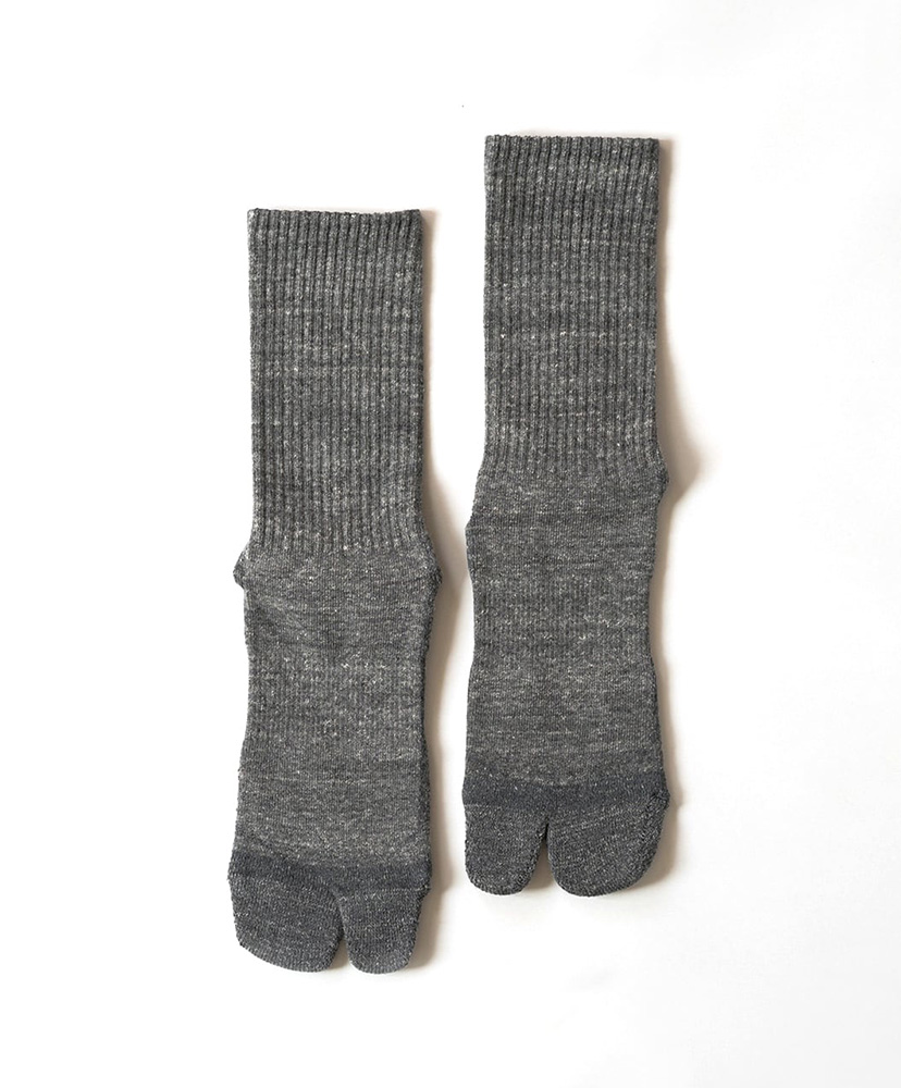 NODAL Logo Grip Socks Charcoal/チャコール 23cm-27cm
