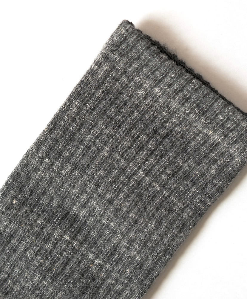 NODAL Logo Grip Socks Charcoal/チャコール 23cm-27cm