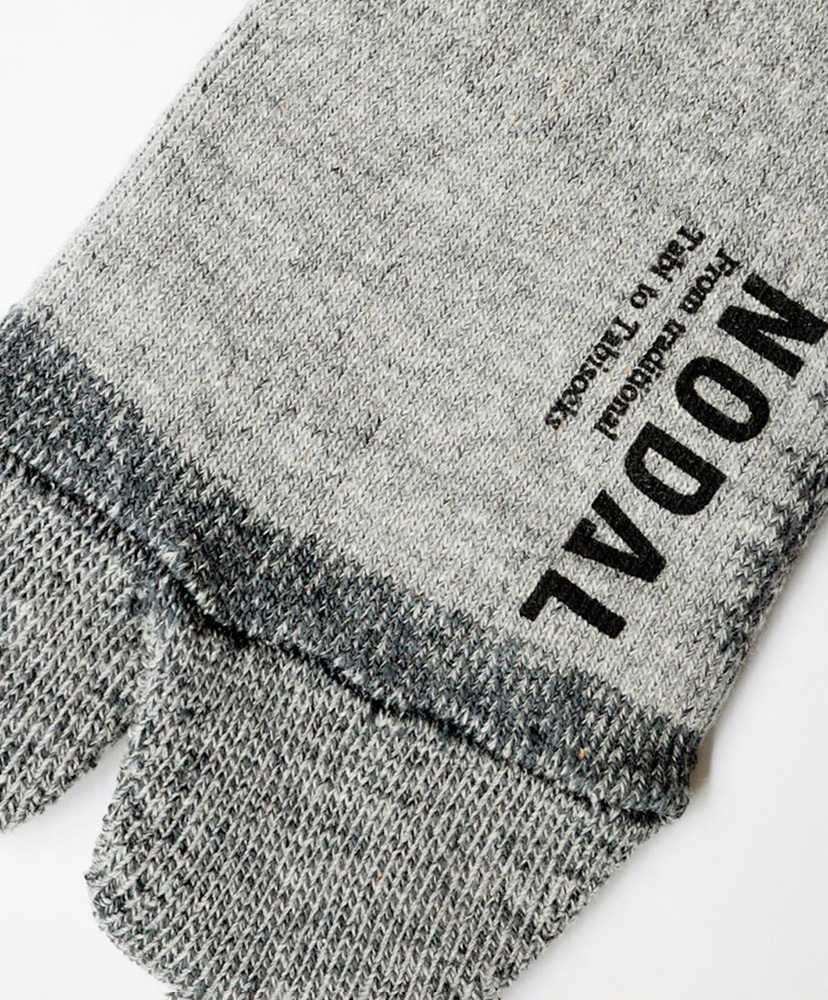 NODAL Logo Grip Socks Light Gray/ライトグレー 23cm-27cm