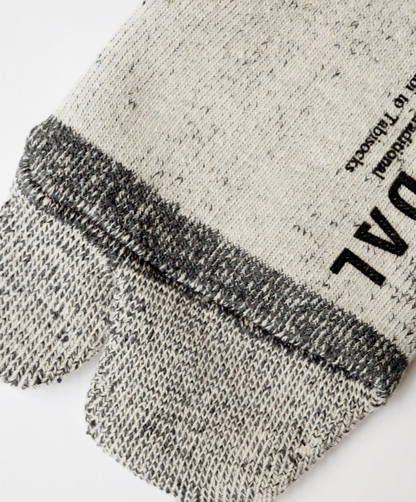 NODAL Logo Grip Socks Oatmeal/オートミール 23cm-27cm