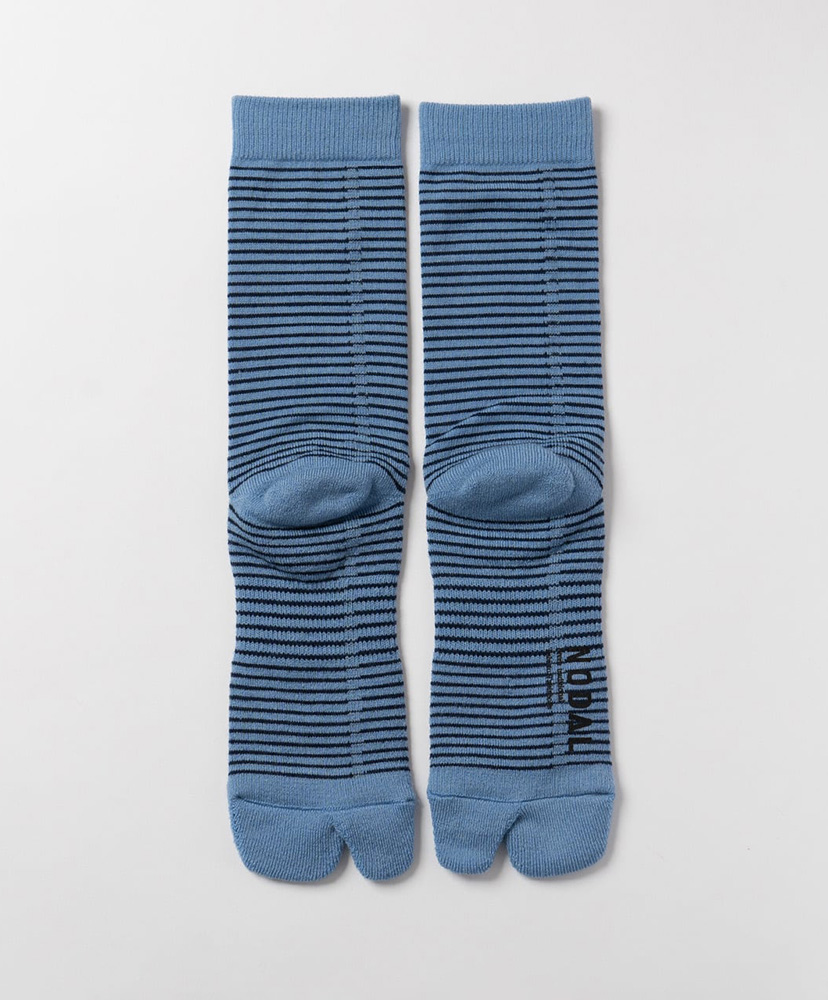 Merino Wool Stripe Socks Light Blue/ライトブルー 23cm-27cm