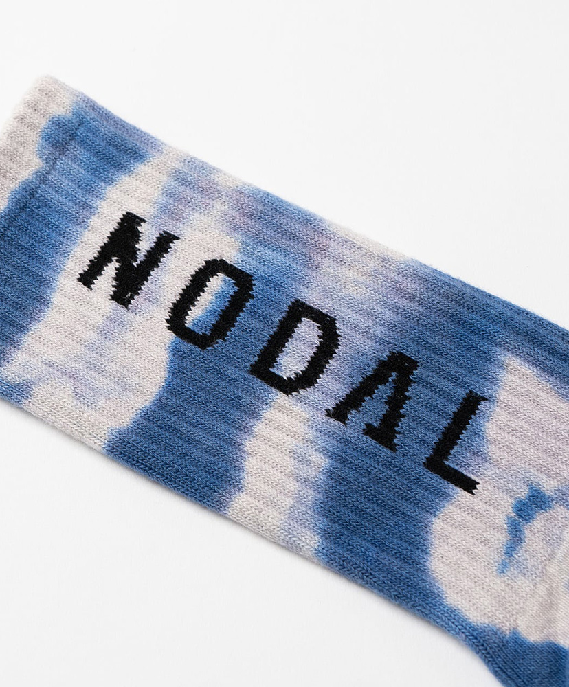 Tie Dye Logo Socks Blue/ブルー 23cm-27cm
