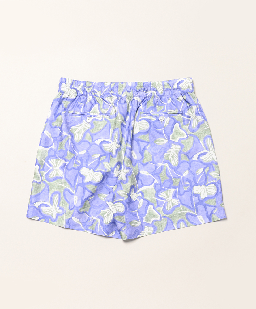 Relaxed 3 Short - Forest Ballet Green Lilac/グリーンライラック M(MEN)