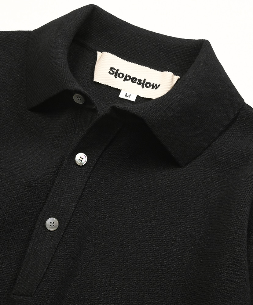 Polo Sweater Black/ブラック L(MEN)