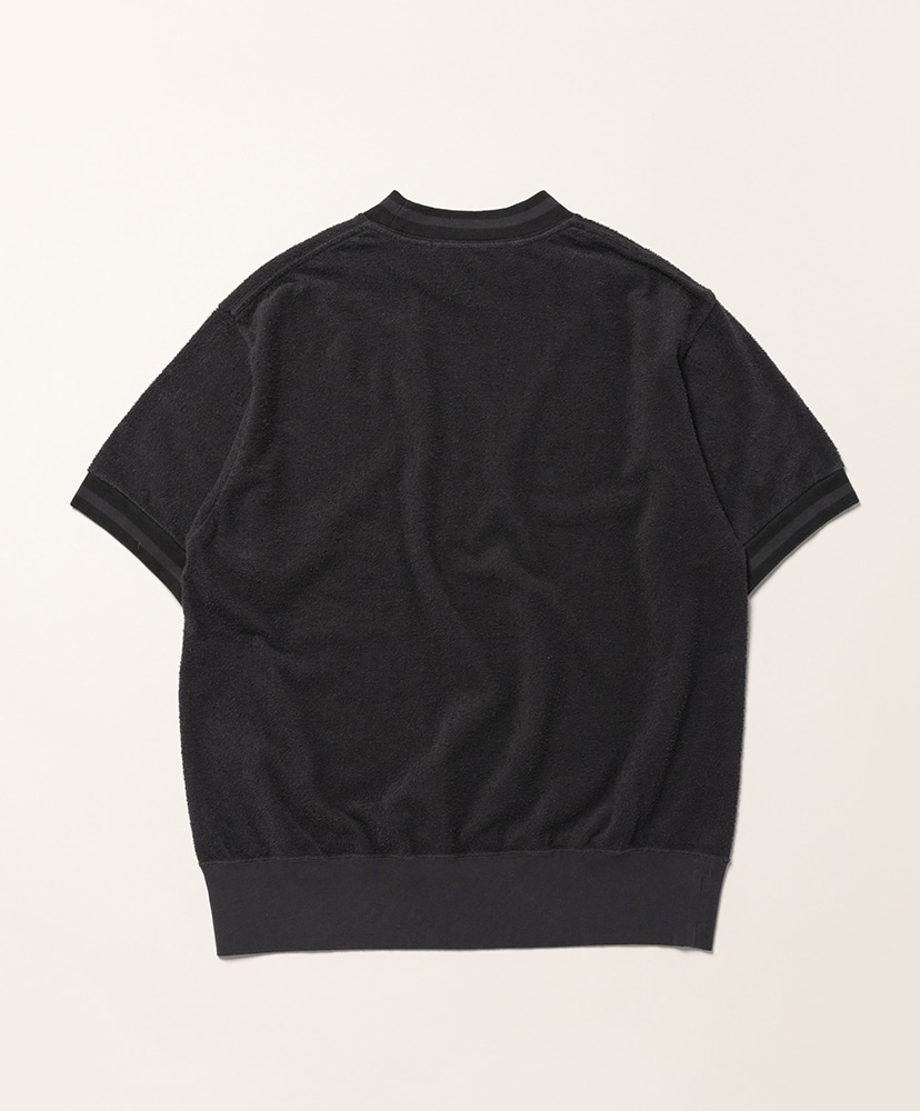 Stripe Rib T Carbon/カーボン L(MEN)