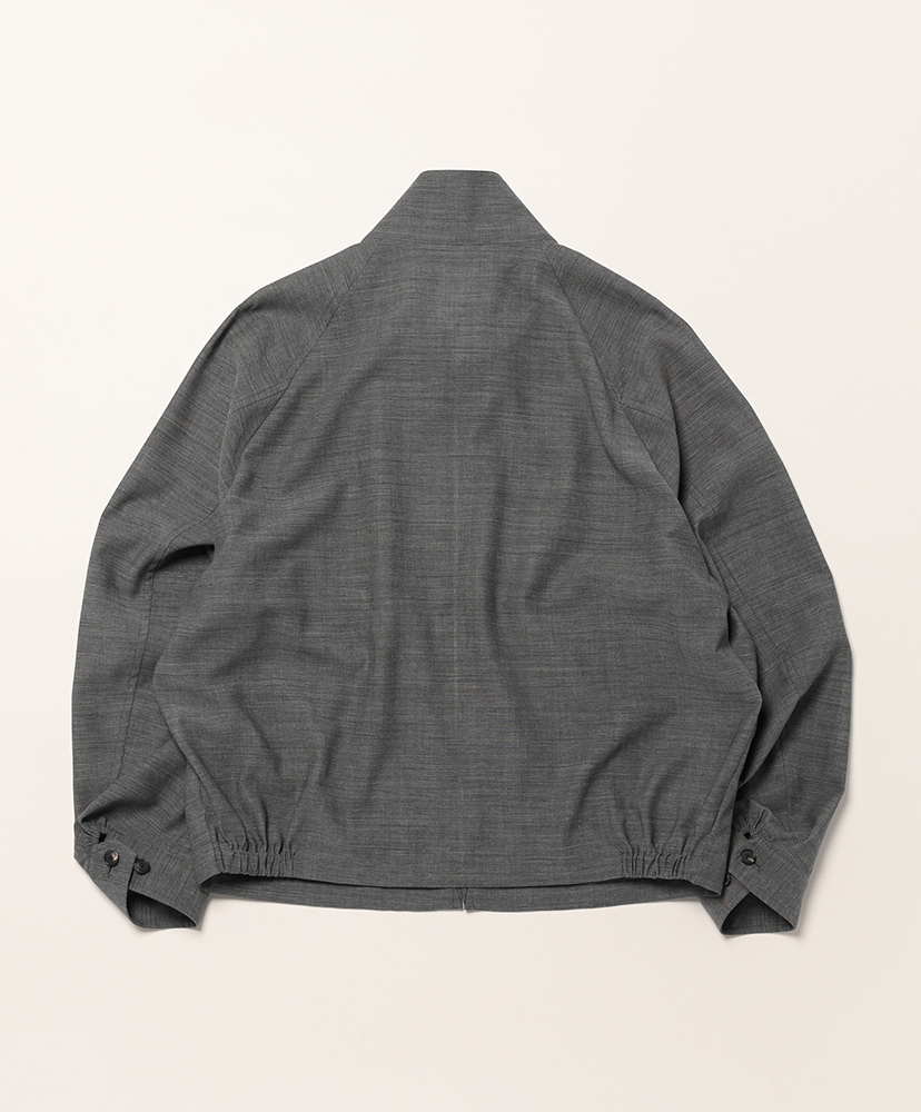 Harrington - Washable Summer Wool Top Grey/トップグレー 46(MEN)