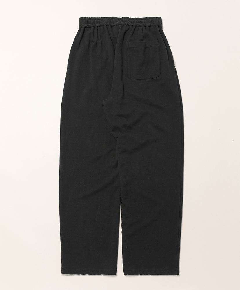 CKTR-032 - Loopback Trouser - Cotton Linen Black/ブラック 44(MEN)