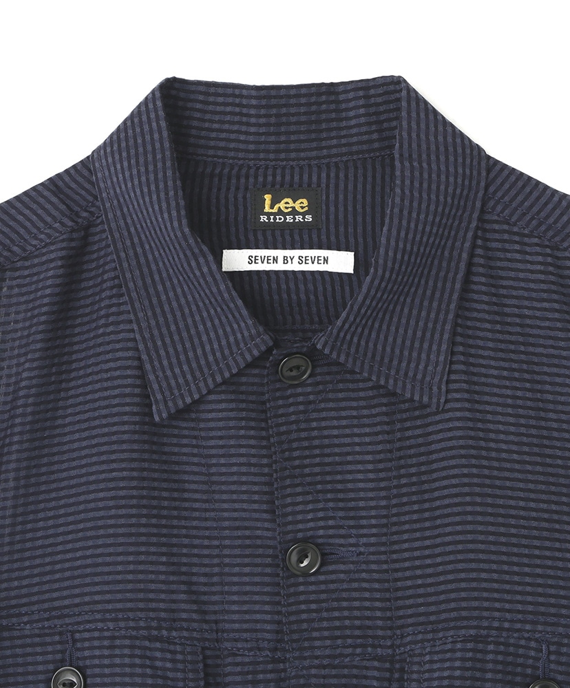 ×Lee Sheer Cowboy Jacket-Gingham Check Indian fabric- Black/ブラック L(MEN)