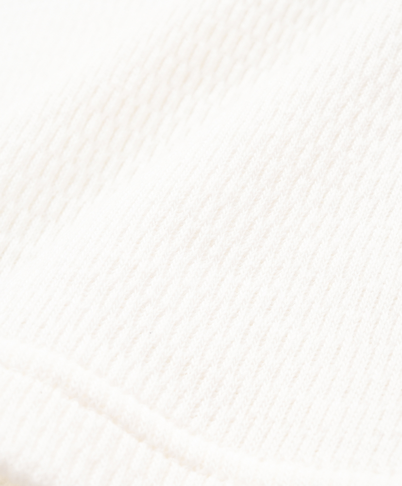 Wrap Around Sleeveless Thermal Tee - Product Dyed White/ホワイト M(MEN)