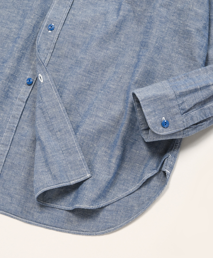 U.S.N Chambray Shirt Indigo/インディゴ 2(MEN)