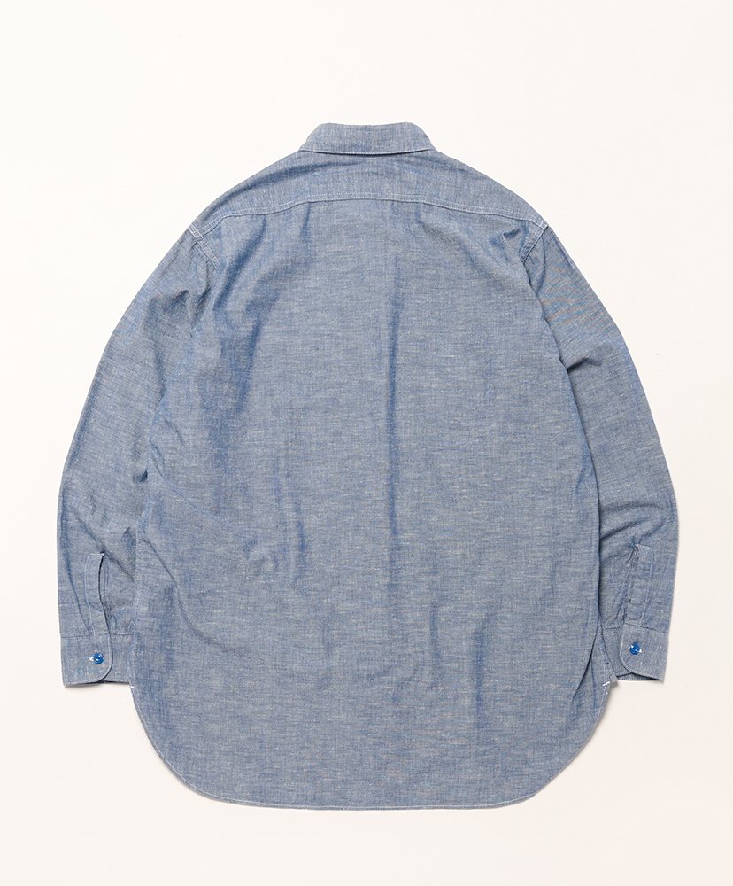 U.S.N Chambray Shirt Indigo/インディゴ 2(MEN)