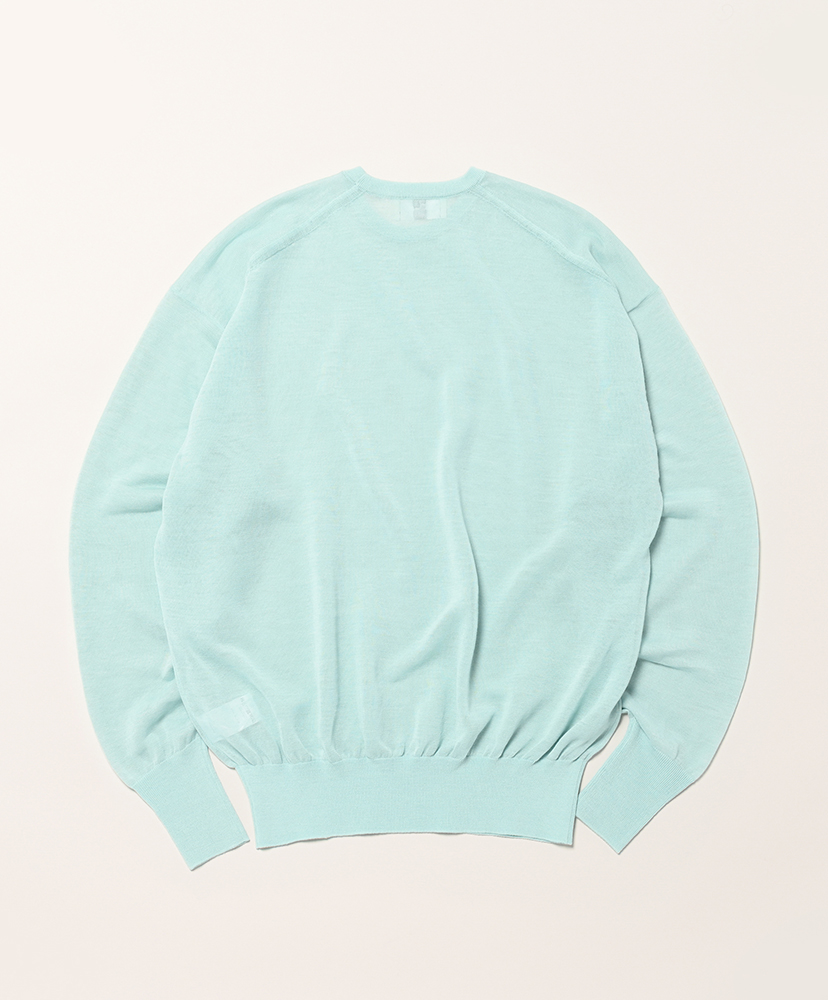 Ramie Highgauge Crewneck Green/グリーン 0(WOMEN)