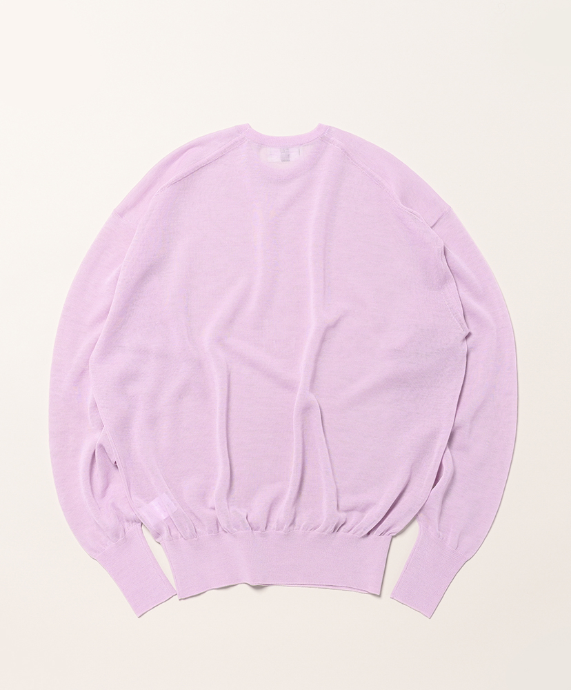 Ramie Highgauge Crewneck Lavender/ラベンダー 0(WOMEN)
