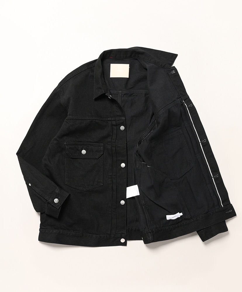 Selvage Denim Jacket Black Washed/ブラックウォッシュド 0(WOMEN)