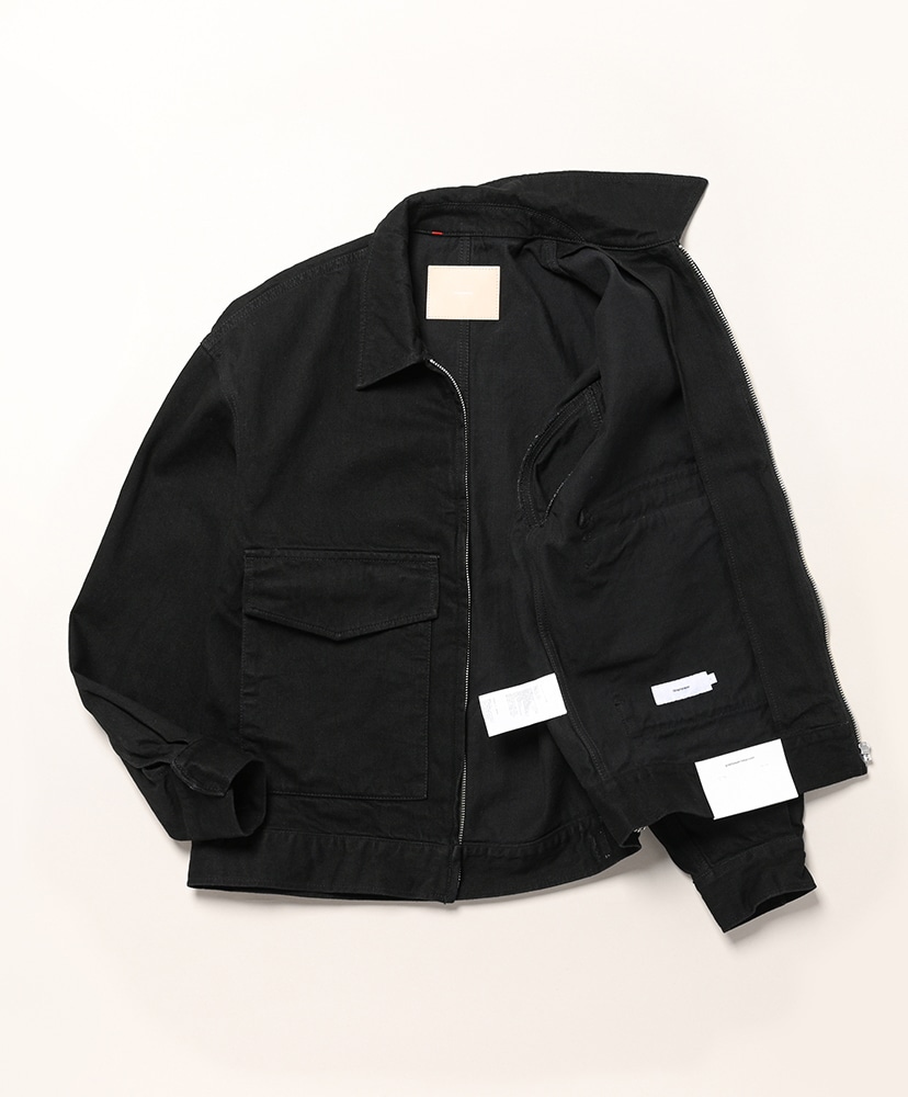 Selvage Denim Zip Jacket Black Washed/ブラックウォッシュド 0(WOMEN)